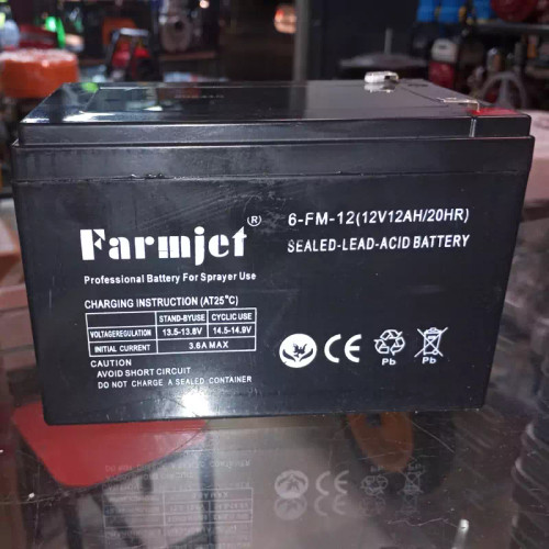 باطری 12ولت 12امپر farmjet